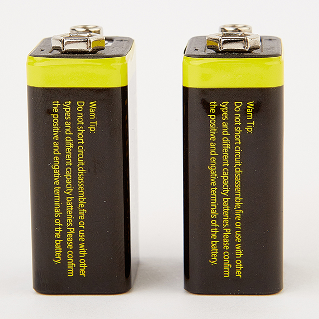 Lithium 9V Battery Rechargeable