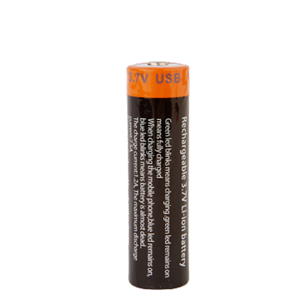 18650 USB Rechargeable Lithium Battery