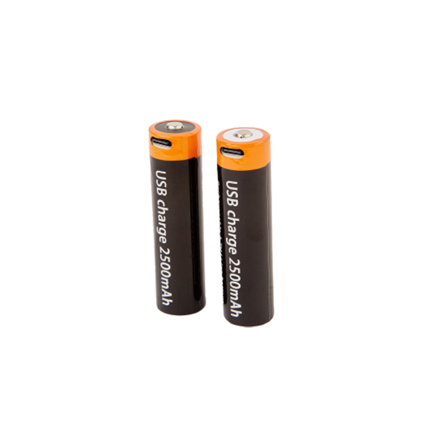 18650 USB Rechargeable Lithium Battery